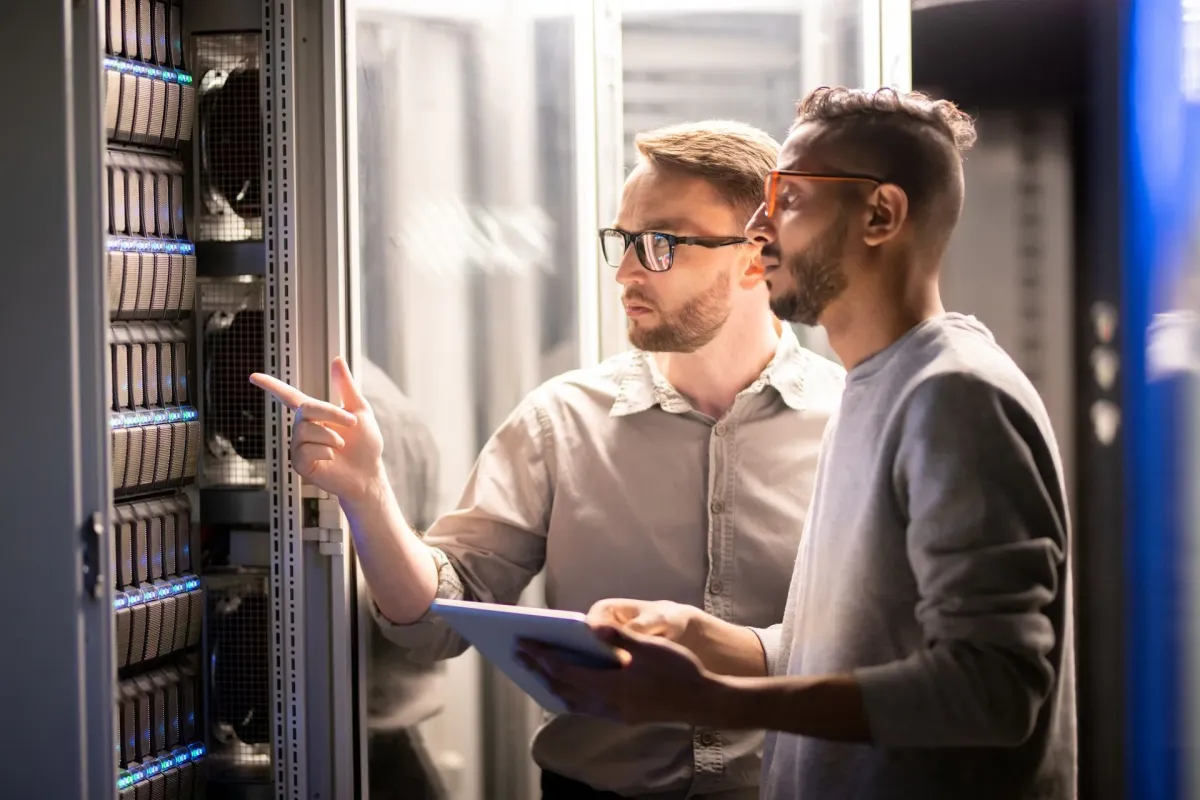 Serverraum – IT-Infrastruktur